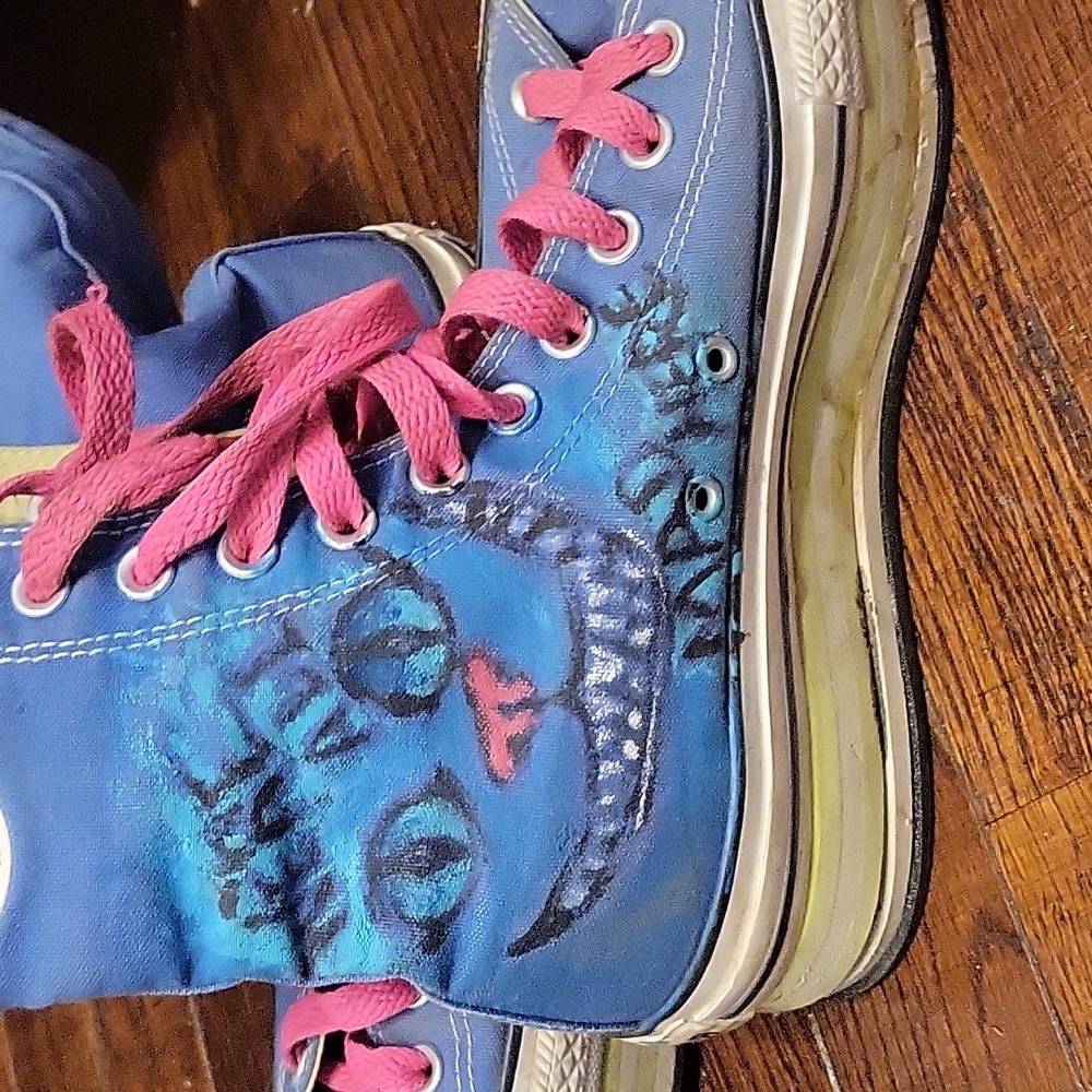 Converse Hand Painted - image 2